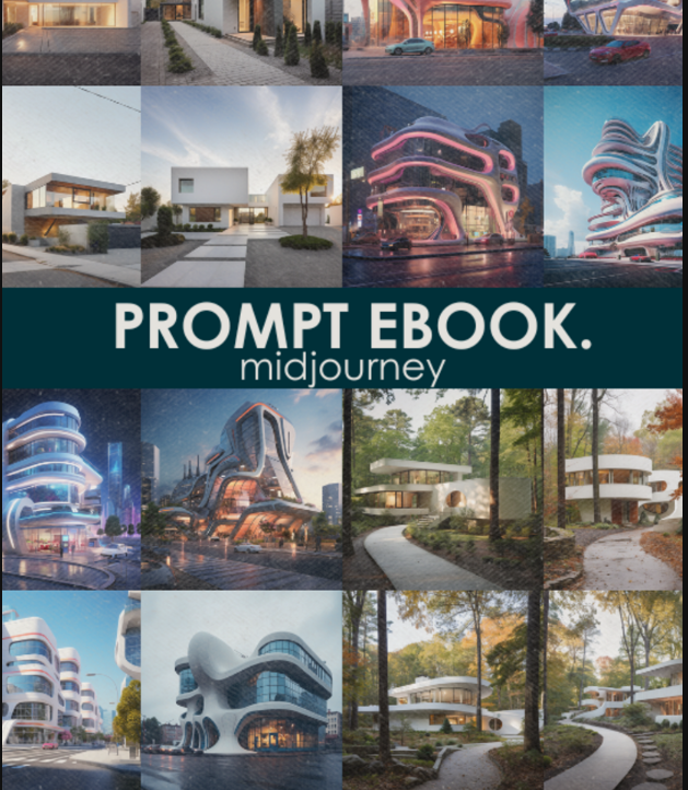 Capa do Prompt Ebook — Midjourney